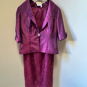 Mother of Bride/Groom Jade Couture Dress with Jacket